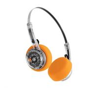 Casque sans fil Mecha rétro, transparent, rechargeable, interrupteur de volume rotatif, longue batterie, réduction du bruit, adapté pour la course à pied, le sport, les jeux sur ordinateur