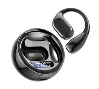 Casque sans fil ouvert - crochet d'oreille ergonomique imperméable, casque sans fil 5.4 | Écouteurs ouverts avec annulation du bruit avec microphone et crochets flexibles pour l'oreille, écouteurs