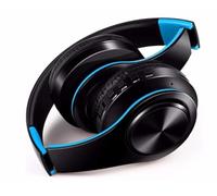 Casque sans Fil Pliable pour IPHONE 13" Bluetooth Boutons Reglable Son Universel (Bleu)