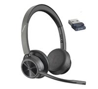 Casque Sans Fil Poly Voyager 4320 MS - (Stéréo - Bluetooth - USB-A) Noir