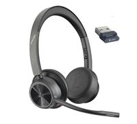 Casque Sans Fil Poly Voyager 4320 MS - (Stéréo - Bluetooth - USB-A) Noir