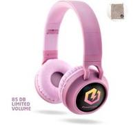 Casque sans fil - PowerLocus - Buddy - Bluetooth - Micro SD - Lumières à LED - Rose Rose