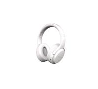 RYGHT - Tempo - Casque sans Fil - Son stéréo Clair, 20H d’autonomie - Pliable, léger, Commande contrôle Musique, Volume, répondre aux appels, activer Assistant Vocal, Oreillettes rembourrés - Blanc