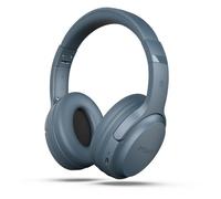 RYGHT - TEMPO - Casque sans fil - Son stéréo clair, 20H d’autonomie - Pliable, léger, commande contrôle musique, volume, répondre aux appels, activer assistant vocal, oreillettes rembourrés - Bleu