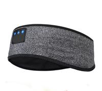 Casque sans fil serre-tête haut-parleurs stéréo HD non spécifique Bluetooth gris