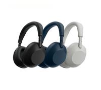 Casque sans fil Sony WH-1000XM6 d'origine, Bluetooth, réduction active du bruit, audio haute résolution, casque supra-auriculaire Platinum Silver