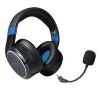 Steelplay Casque sans fil Metaltech Cobalt – PS4/PS5/Switch/Xbox/PC/Mac – Noir/Bleu