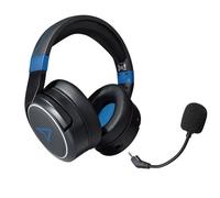 Casque sans fil SteelPlay Metaltech Cobalt pour PS4 PS5 Nintendo Switch Xbox Series XS Xbox One PC et Mac Noir et Bleu