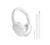 Casque Sans Fil Stéréo Autonomie 40 Heures Pliable Encok D02 Pro Blanc