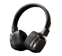 Casque sans fil supra-auriculaire | Casque de voyage élégant - Casque monté sur le casque, casque vintage avec basses lourdes pour les voyages, le travail et les affaires