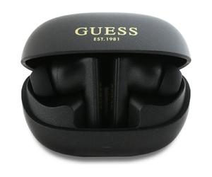 Casque sans fil TWS Guess Capsule Printed Logo noir