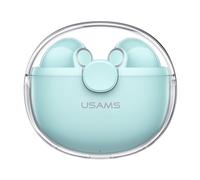 Casque sans fil Usams Bluetooth 5.1 Tws Bu Series Vert/Green Bhubu03