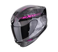 Casque Scorpion EXO-391 AVA (Noir/Rose) Taille: S (55)