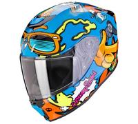 casque scorpion exo-jnr air fun enfant bleu / orange M