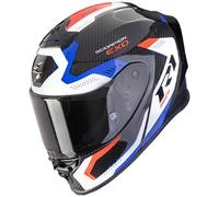casque scorpion exo r1 evo carbon air propel - noir / blanc / rouge XL