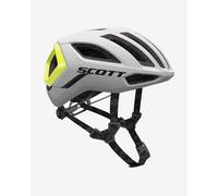 Casque Scott Centric Plus MIPS blanc jaune fluo - S