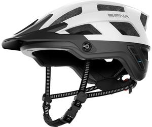 Casque Sena Bici M1 Evo Smart Blanc Mat Smart Mtb Helmet Tg. L