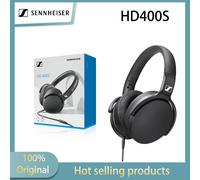 Casque Sennheiser HD400S filaire avec microphone, réduction de bruit des basses fréquences, pour jeux e-sport, casque fermé HD400S