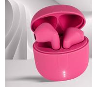 Casque Setty Casque sans fil Bluetooth 5.0 TWS Earphone Wireless In-Ear écouteurs,Casque stéréo chargement sans fil et étui de chargement portable pour Android/iPhone/Samsung/Huawei Rose