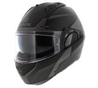 Casque Shark EVO-GT Encke noir mat anthracite - Taille XS - Flip up / Flip ba...