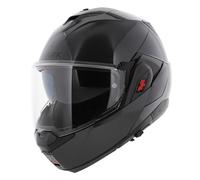 Casque Shark Oxo gris anthracite brillant massif A05 - Moto modulaire rabatta...