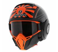 Casque Shark Street Drak Zarco Malaysia GP noir brillant orange