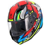 casque shiro sh-890 hunter raccon - rouge mat XL