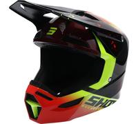 Casque SHOT FURIOUS MATRIX KID rouge-noir M 50cm