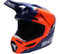 Casque SHOT FURIOUS TRACER KID orange fluo brillant M 50cm