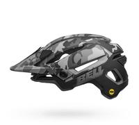 BELL Sixer MIPS Casque de VTT Mixte, Noir Mat/Brillant Camouflage, Petit