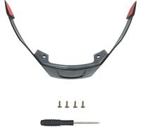 Casque SKA-P 3MH SPEEDER Matt Transparent Black Spoiler arrière