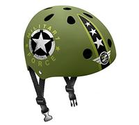 Casque Skate STAMP Skids Control Military Star - Mixte - Taille 53/57 cm - Vert