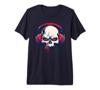 Casque Skull - Sound of Darkness Design T-Shirt Haut de Gamme