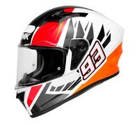 casque smk stellar wings bleu / orange XL