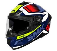 casque smk typhoon thorn - bleu / jaune XL