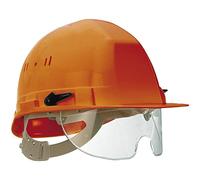 Casque SOFOP TALIAPLAST POLYÉTHYLÈNE À MOLETTE avec Lunette INTÉGRÉE VISIOCÉANIC ORANGE-564825