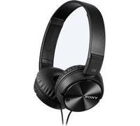 Sony Écouteurs MDR-ZX110AP – circum-aural filaires avec micro – jack 3,5 mm – noir