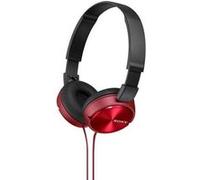 Casque supra-auriculaire filaire supra-aural Sony MDR-ZX310 pliable rouge