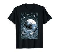 Casque Spaceman Galactic Sky Moonlight Forest T-Shirt