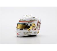 Casque Spark Fernando Alonso Aston Martin Aramco F1 Team GP Chine 2025 Echelle 1/5