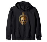 Casque Spartan Doré Fitness Gym Symbole Gladiateur Sweat à Capuche