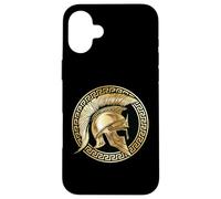 Casque Spartan Gold Gladiator Sparta Grec Workout Coque pour iPhone 16 Plus