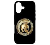 Casque Spartan Gold Gladiator Sparta Grec Workout Coque pour iPhone 17