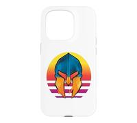 Casque Spartan Warrior Homme Bodybuilding Gym Grec Ancien Coque pour iPhone 15 Pro