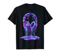 Casque Splash DJ Musique T-Shirt