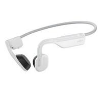 Shokz Casque à conduction osseuse OpenMove Bluetooth sans fil résistant à la transpiration Blanc