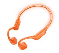 Doogee Casque conduction osseuse BoneBeat Run Ray, Écouteurs sans fil ouverts, IP66, Lumière, Orange