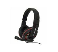 Casque stéréo avec microphone - Esperanza - EH118 - Contrôle du volume - Noir - Filaire