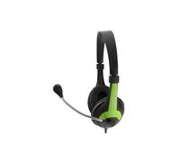 Casque stéréo avec microphone et esperanza contrôle du volume eh158g eh158g -