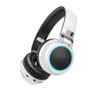 Casque stéréo Bluetooth haute fidélité, coussinets en mousse personnalisés, 24 heures d'autonomie, basses claires et haut-parleurs de 40 mm,